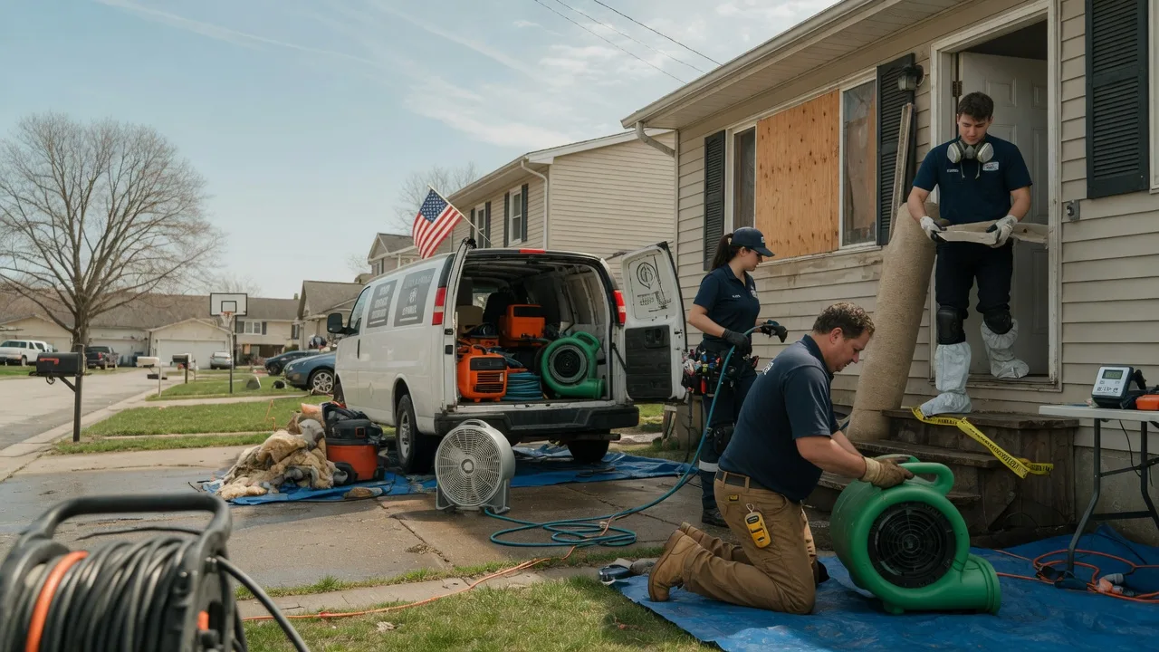 Water Damage Restoration in Pewamo, MI near me